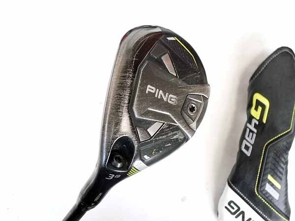 左用 ピン PING G430 ユーティリティ N.S.PRO MODUS3 HYBRID リシャフト U3 19度 S