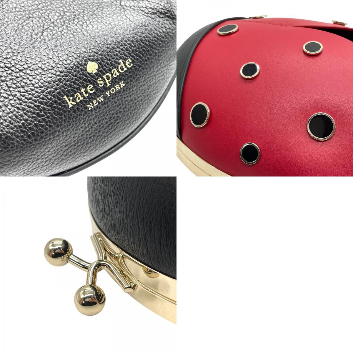 激レア 極美品 Kate Spade ケイトスペード Ladybug 3D てんとう