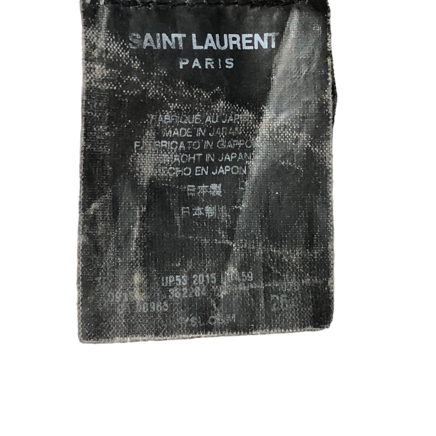 Saint Laurent(サンローラン) 14AW knee crush skinny denim ニー 