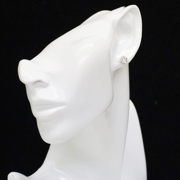 新品 Pt900 LDH ダイヤモンド ピアス 2.183ct F/H I1-2 Poor ピアス  