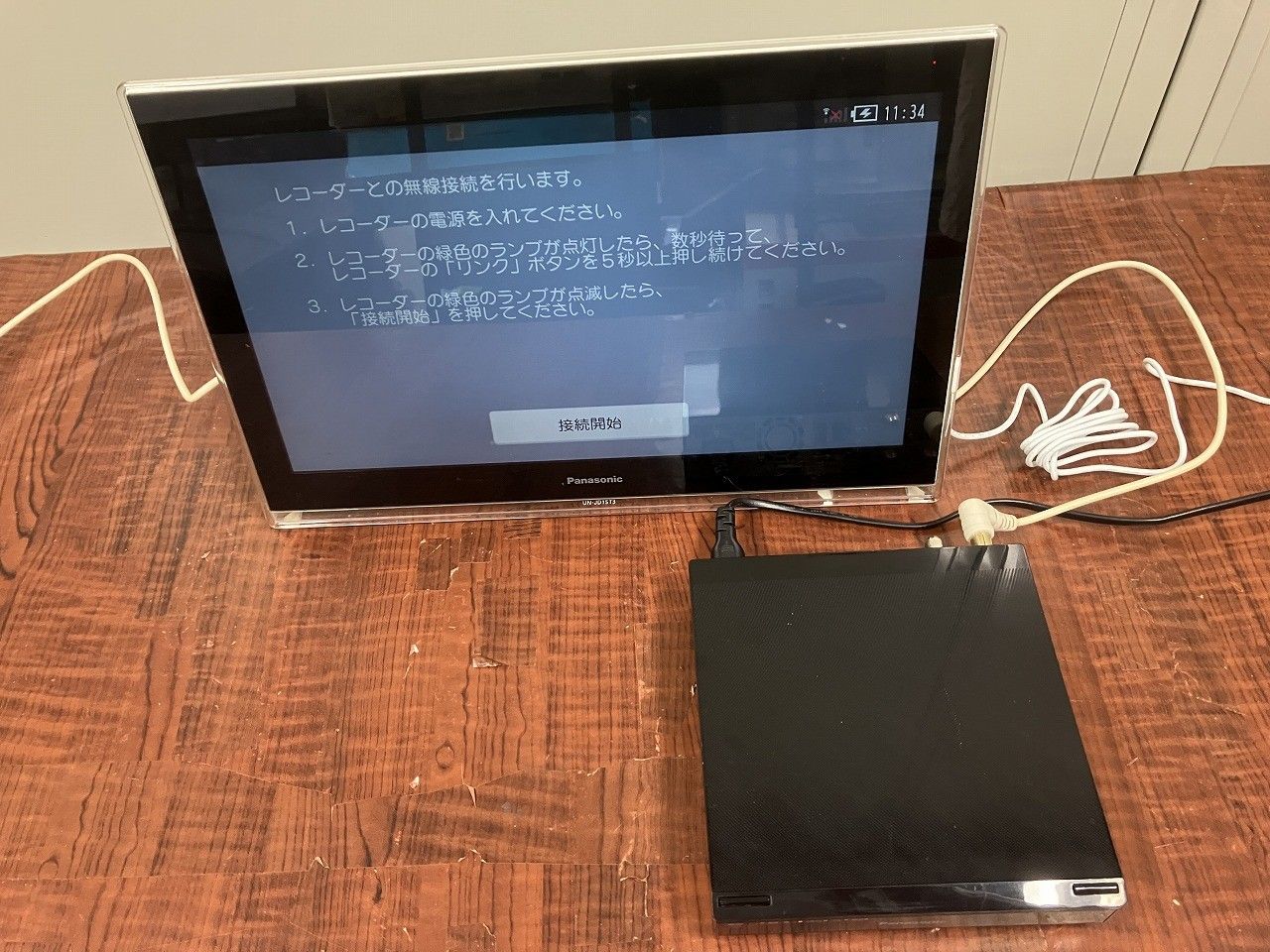 Panasonic パナソニック プライベート ビエラ UN JL 15 T 3 V型 ポータブル液晶テレビ