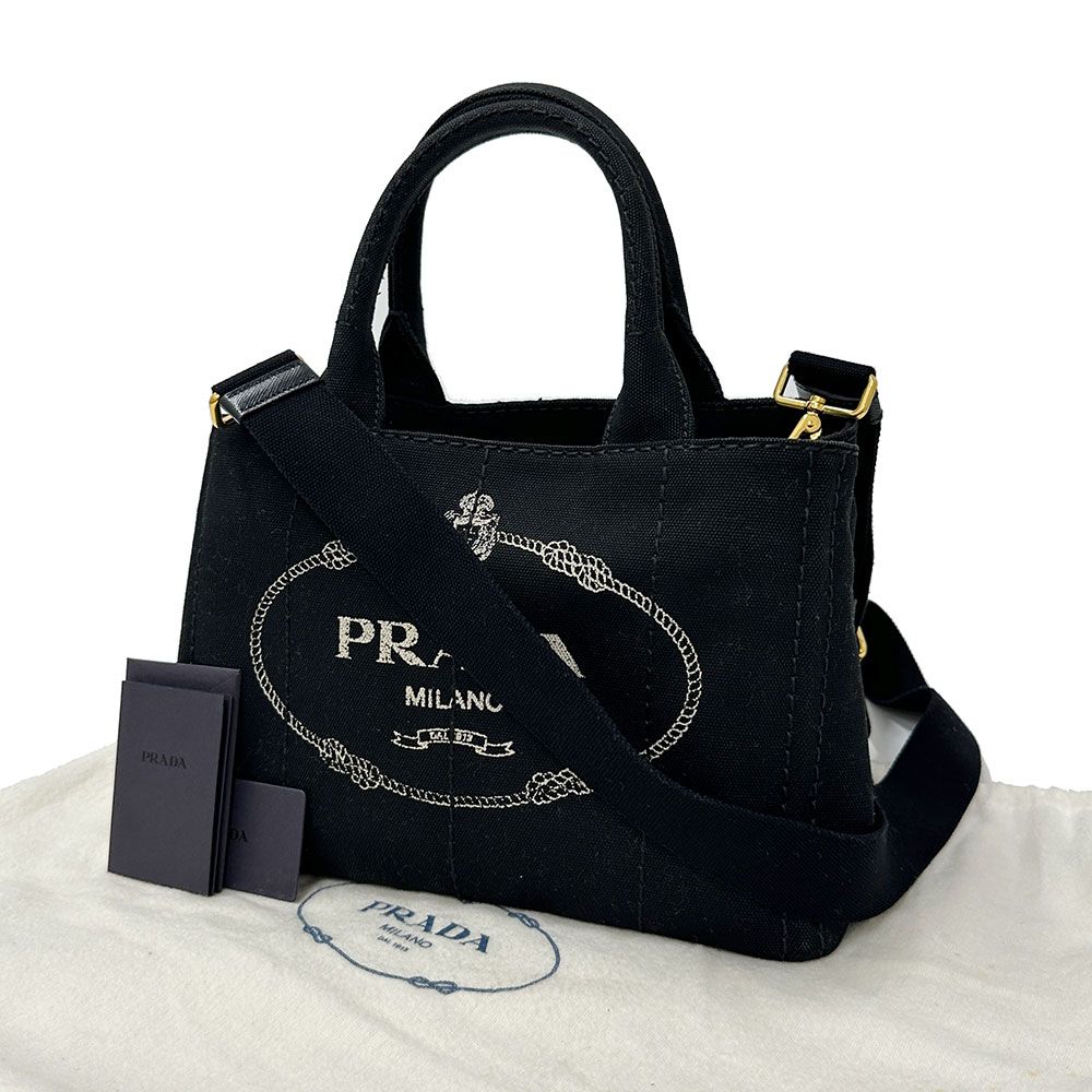 プラダ PRADA バッグ レディース ブランド カナパ ハンドバッグ