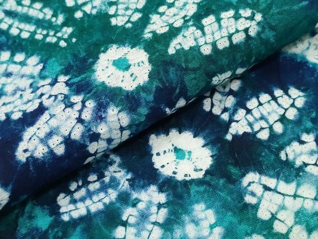 有松鳴海絞り 変わり斜線菊文