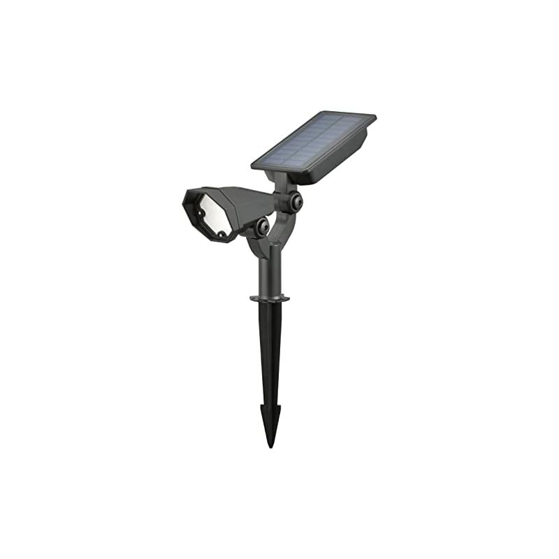 オーム(OHM) 電機 ソーラーガーデンライト センサーライト LED 明暗センサー 80ルーメン 昼白色 地中埋め込みタイプ 土にさして使う 暗くなると自動点灯 エクステリアライト 庭園灯 LS-B80MGS-S 06