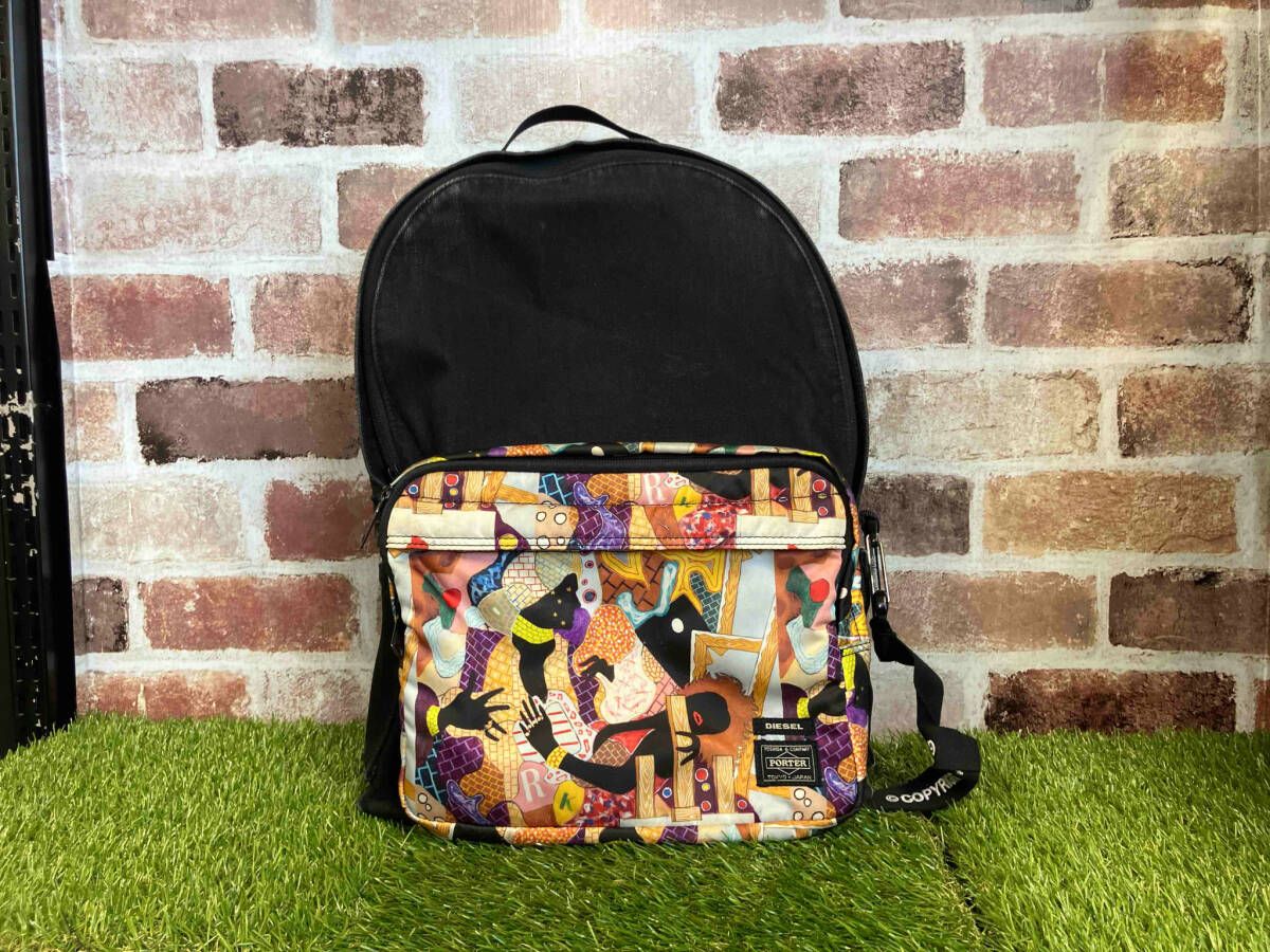 DIESEL × PORTER BACK PACK ARTWORK by TADANORI YOKOO