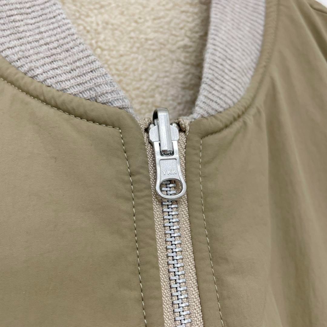 KAJA カジャ リバーシブル ボンバージャケット ボア ナイロン ブルゾン Ｍ WWW_KANDAIZUMI_COM