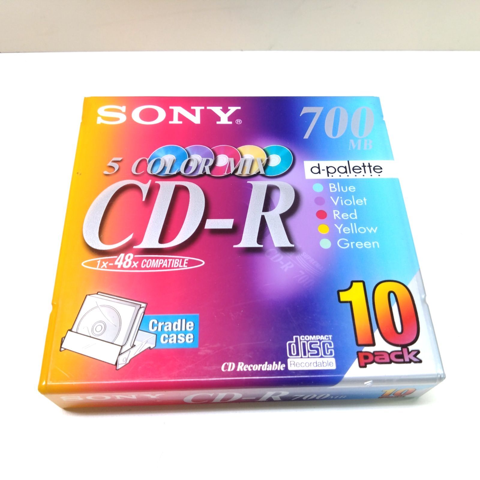 66 【未開封】データ用CD-R 10枚セット SONY ソニー 5色カラー - メルカリ