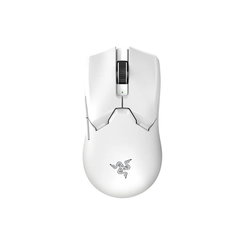 Razer Viper V2 Pro White Edition ゲーミングマウス 超軽量 59g Focus Pro 30K オプティカルセンサー 30000DPI 高速無線 オプティカルマウススイッチ 6ボタン 0