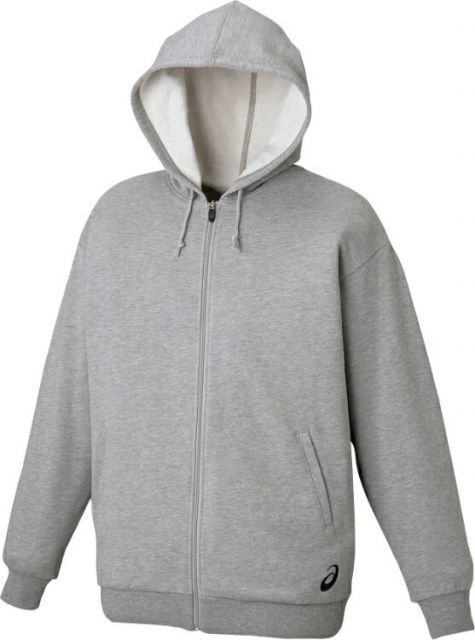 asics アシックス SWEATPARKA グレー杢 S XB6009 99 | スポーツ用品 スポーツ グッズ ツール アクセサリー 雑貨 小物 使いやすい バスケットボール 衣類 レディース メンズ S トップス パイル 機能性 