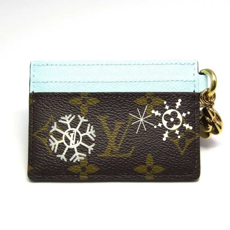 Louis Vuitton ルイヴィトン カードケース M12227 モノグラム 2025年 フランス製 ポルト カルト RFID ブラウン|ブルー 80007169