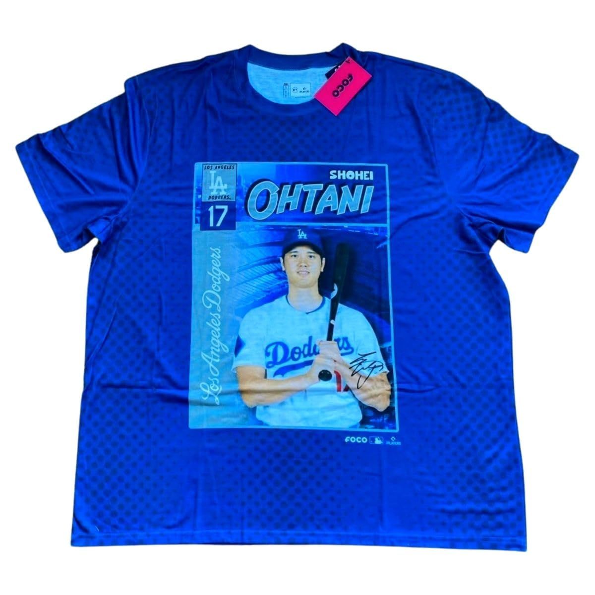 FOCO] 大谷翔平 「コミック」Tシャツ 公式グッズ Mサイズ