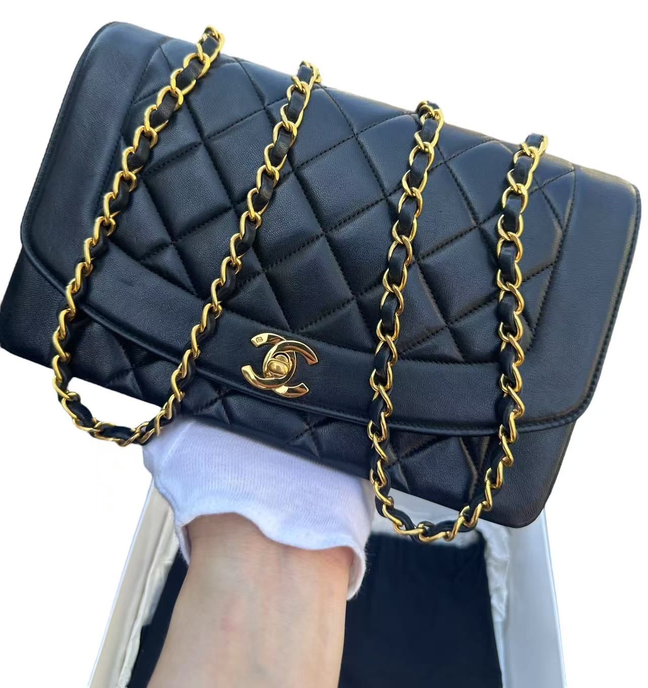 超美品◇CHANELシャネルヴィンテージVintageダイアナターン
