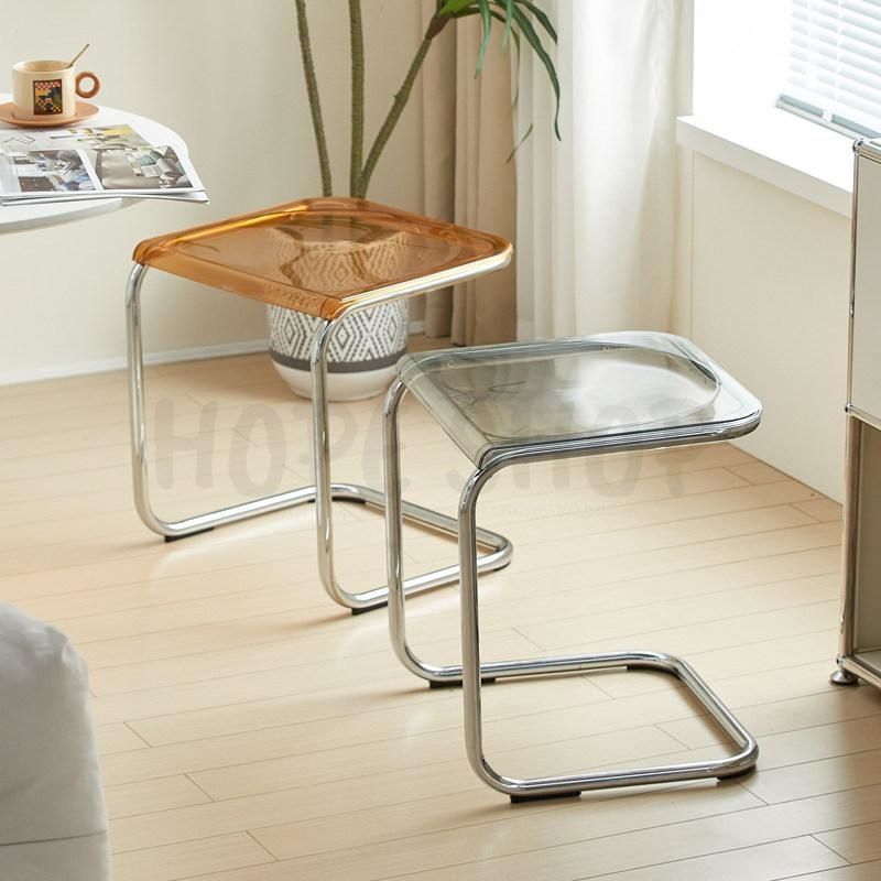 サイドテーブル コーヒーテーブル 机 椅子 スツール チェア スケルトン