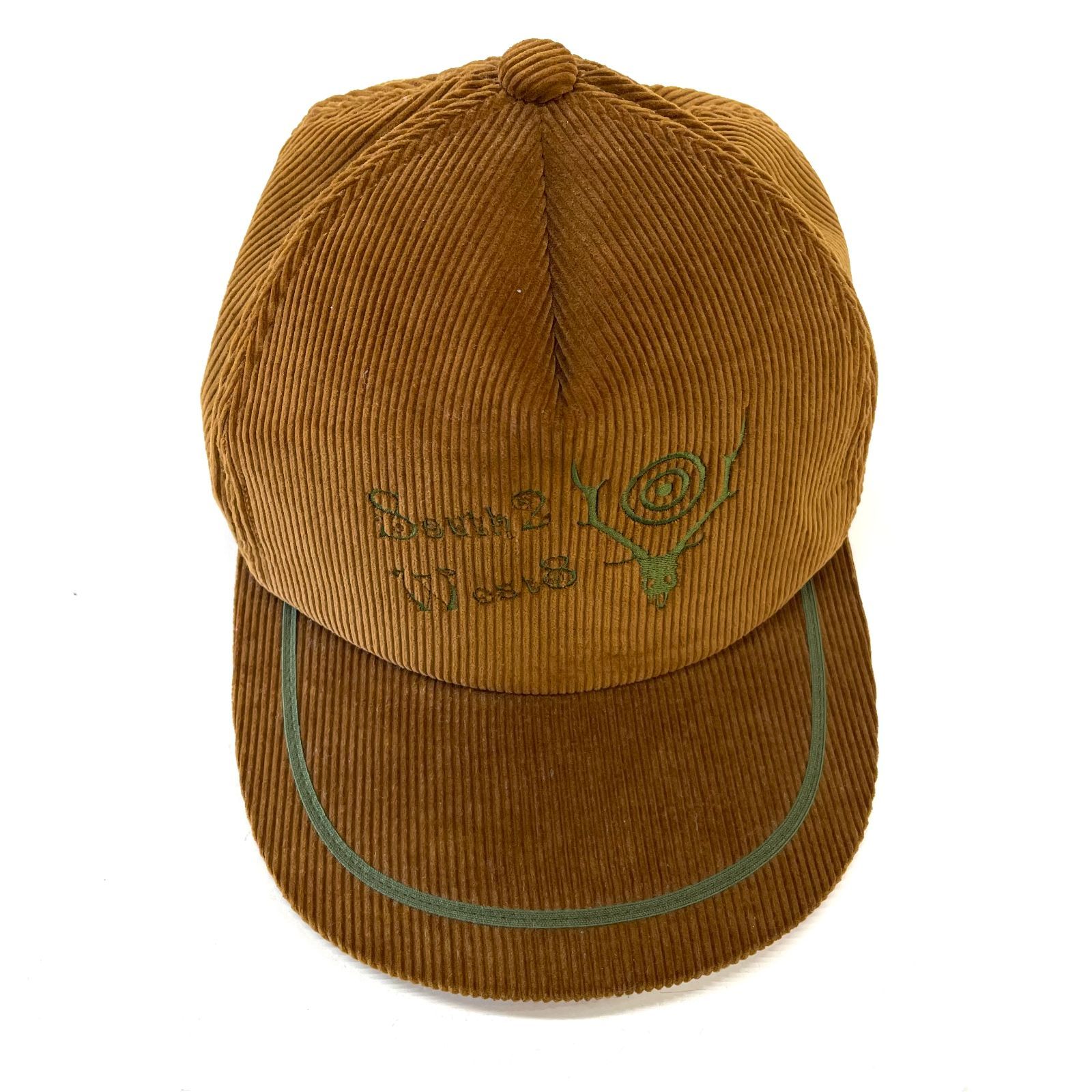 South2 West8 コーデュロイキャップ ブラウン South2 West8 サウスツーウェストエイト コーデュロイキャップ