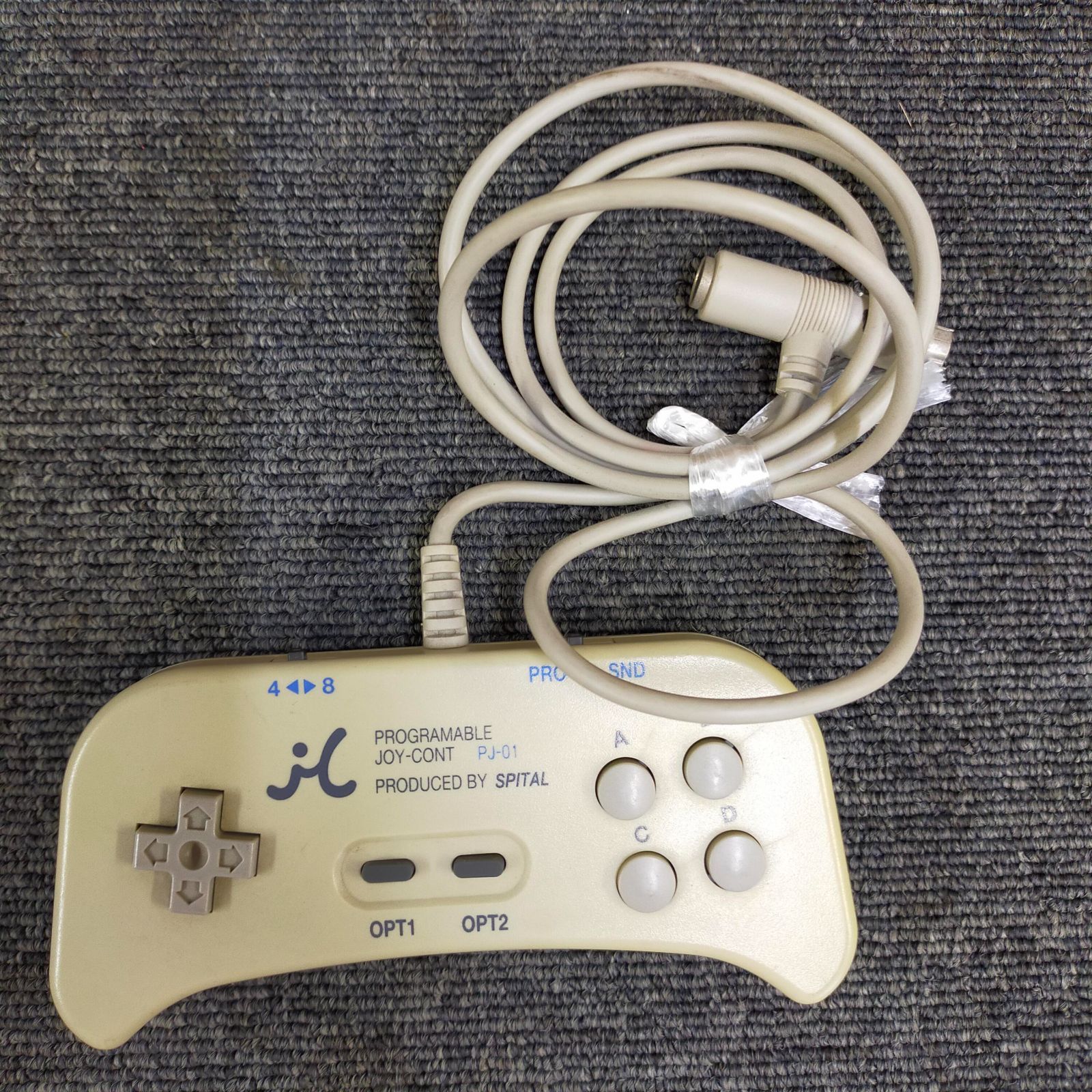 PROGRAMABLE JOYCONT PJ-01 PC98 コントローラー SPITAL PJ-01 PC-98用 コントローラー PC98 コントローラー