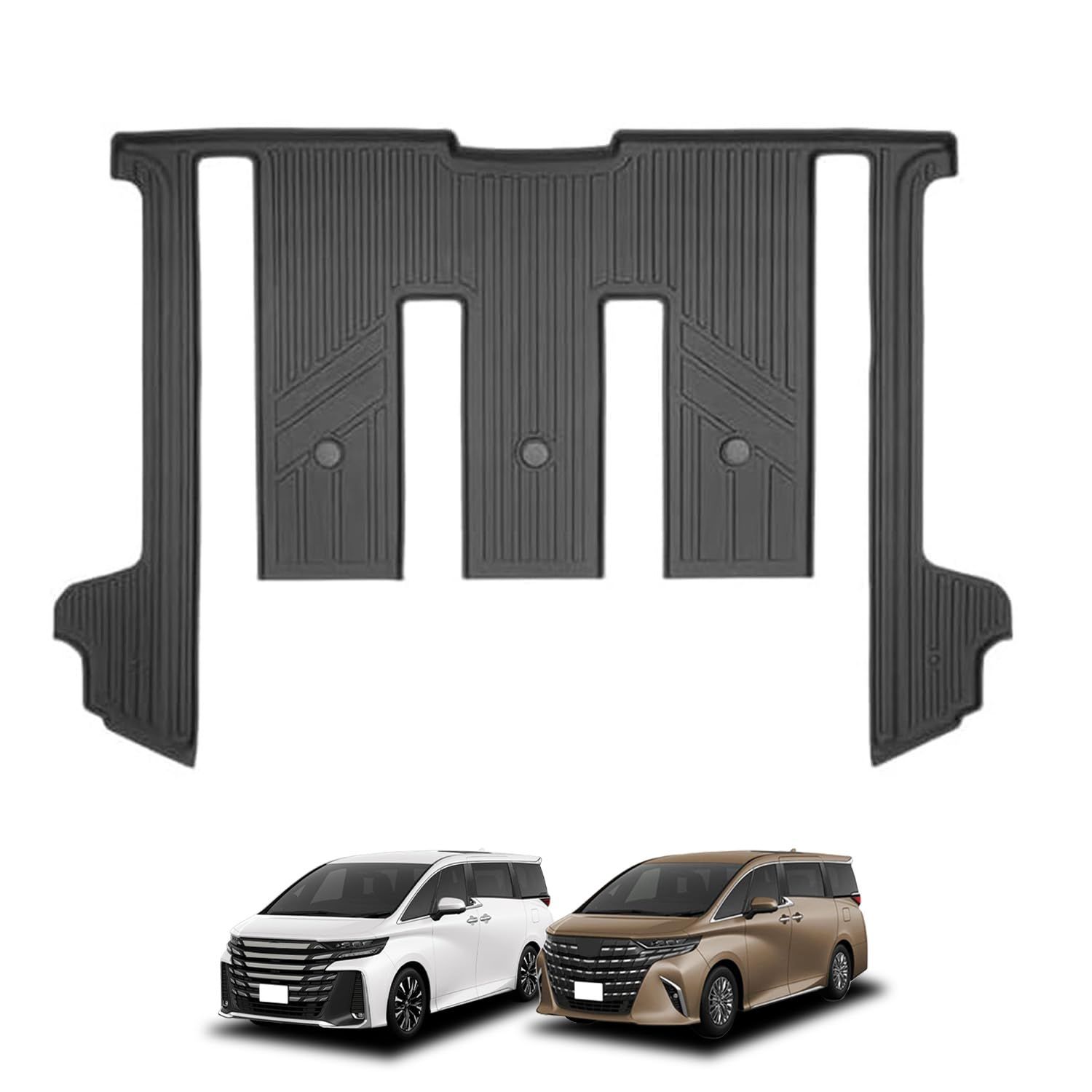 SunYard 新型アルファード|ヴェルファイア40系適合 2列目 フロアマット 車種 設計 防水 防汚 汚れ 防止 2列目 40系