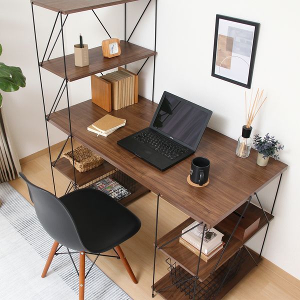 ラック付きワイヤーデスク MBR