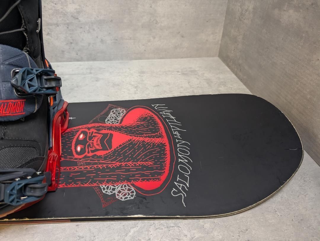 SALOMON VILLAIN 147cm ブーツ 2点セット SALOMON VILLAIN 147cm ブーツ 2点セット ウィンタースポーツ