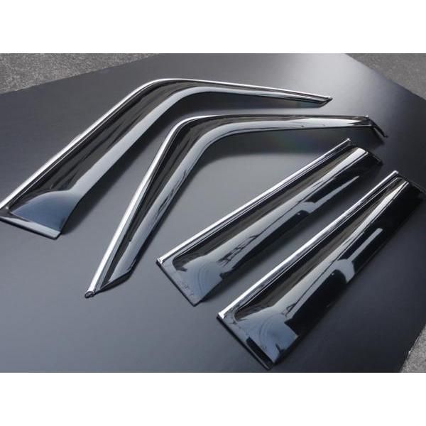 トヨタ プラド 78系 メッキモール 金具 ドアバイザー ランドクルーザー