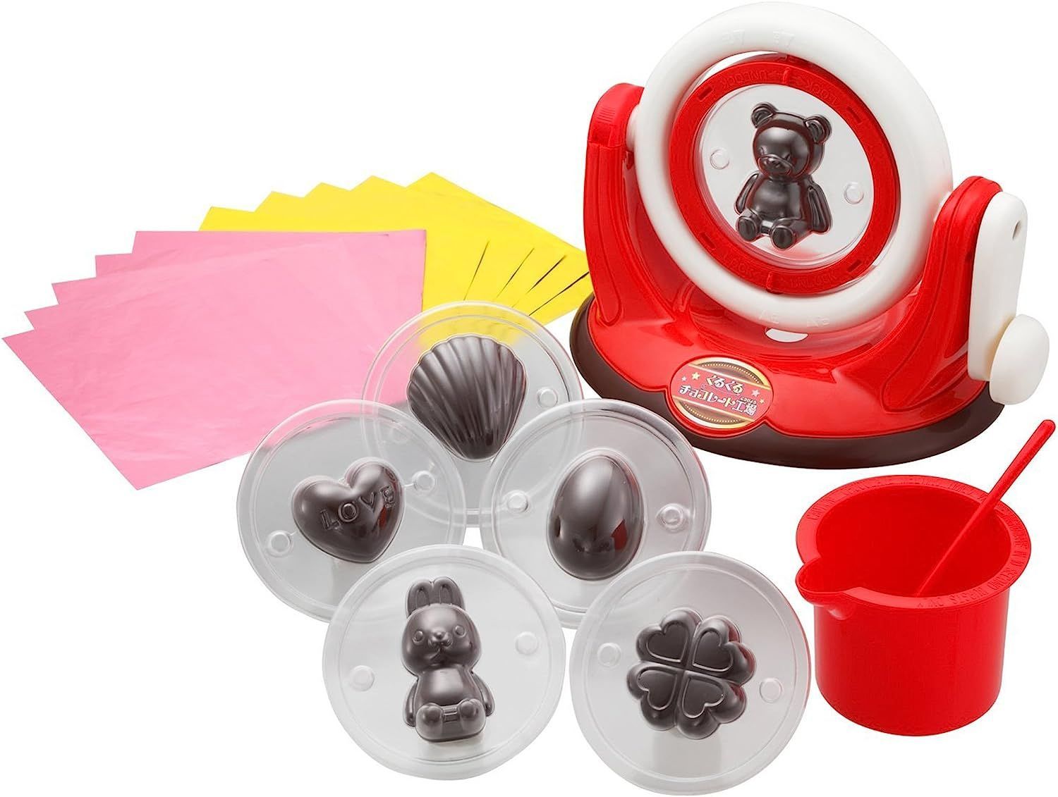 【新品】BANDAI くるくるチョコレート工場 