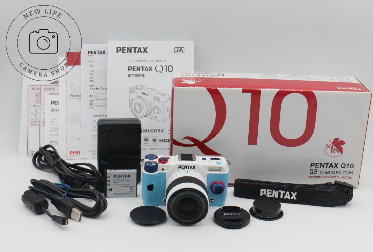 極上品☆PENTAX Q10 ズームレンズキット エヴァンゲリオンモデル