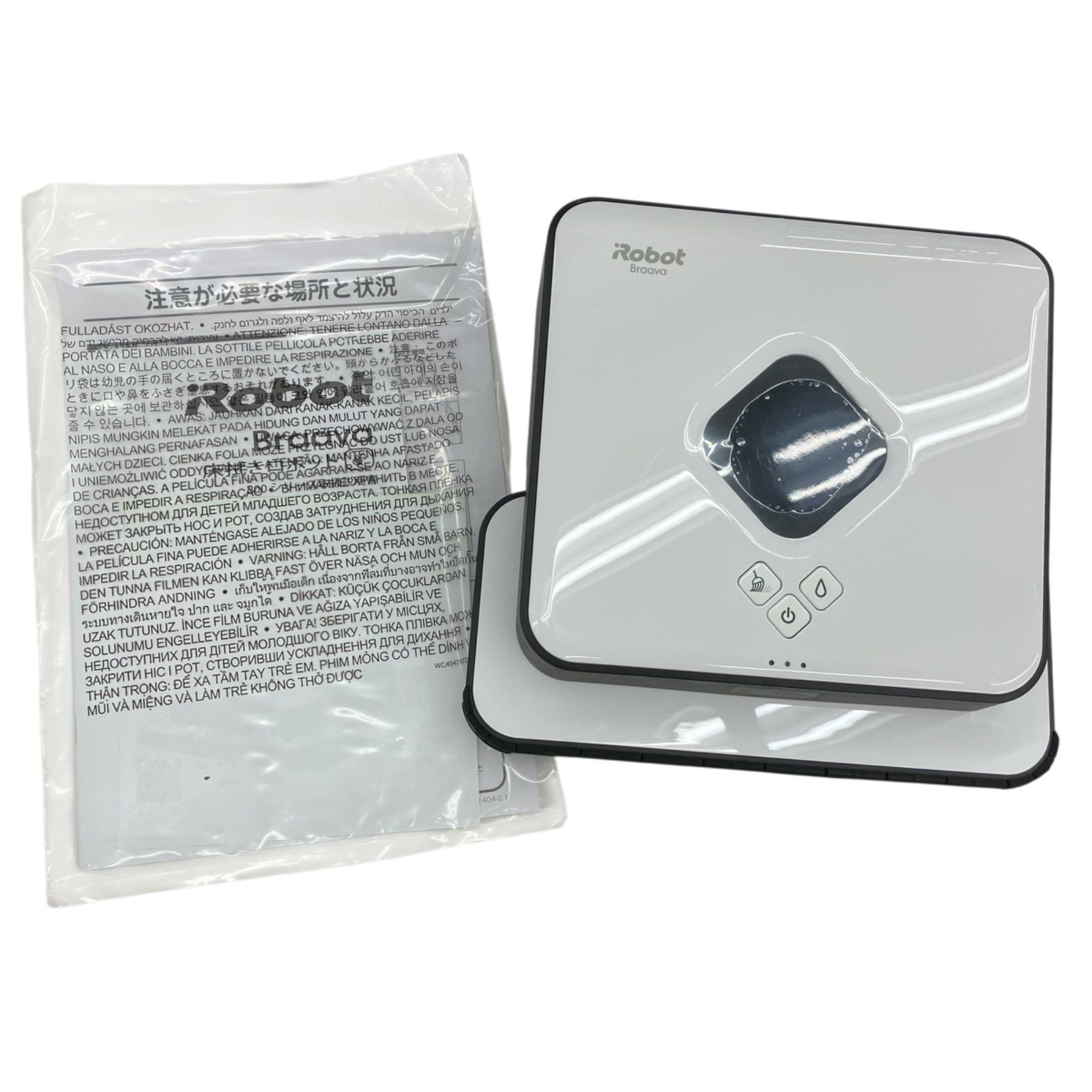 186000 現状品 iRobot Braava 390jロボット掃除機 B390060