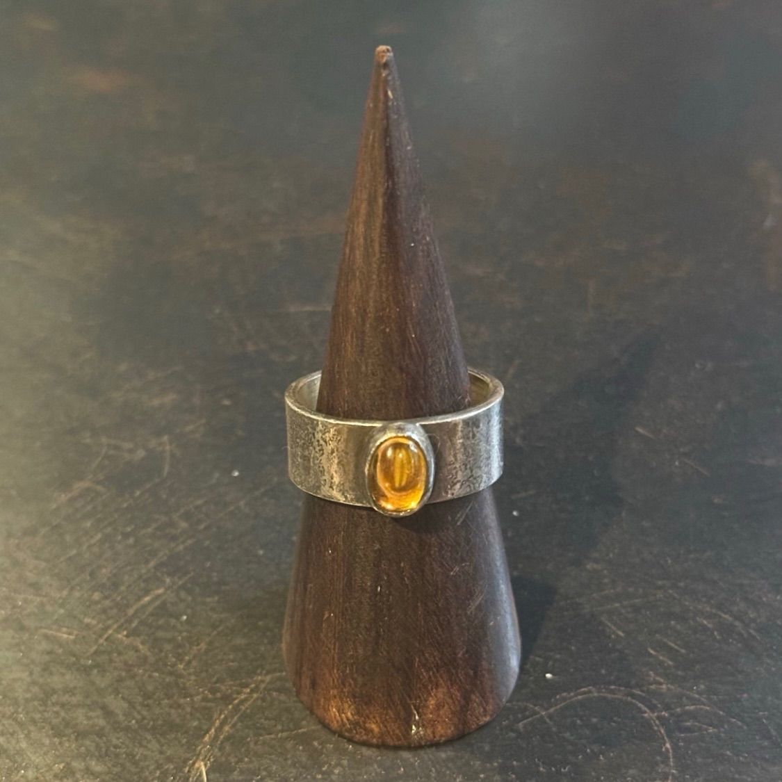 SILVER925 ORENGE STONE RING/シルバー/リング SILVER925 ORENGE STONE RING/シルバー/リング