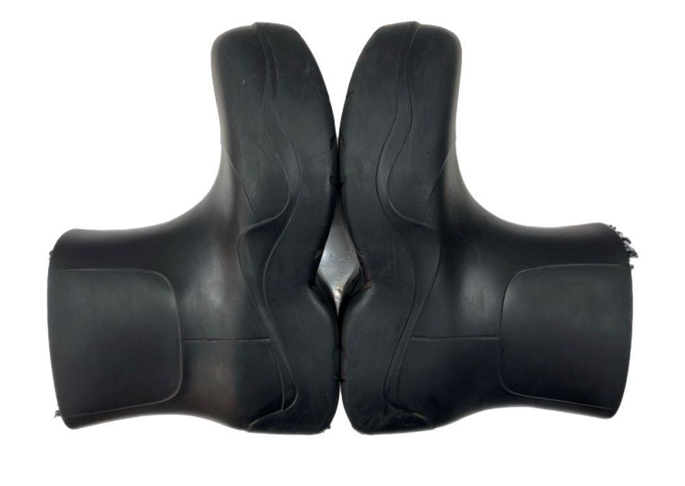  ボッテガヴェネタ BOTTEGA VENETA PUDDLE BOOT パドル ブーツ レイン ショート シューズ 内側ボア 長靴 黒 676889 V 1 BM 0 1000 メンズ靴 レインシューズ ブラック サイズ 42 104 S-978 長靴 レインシューズ 靴