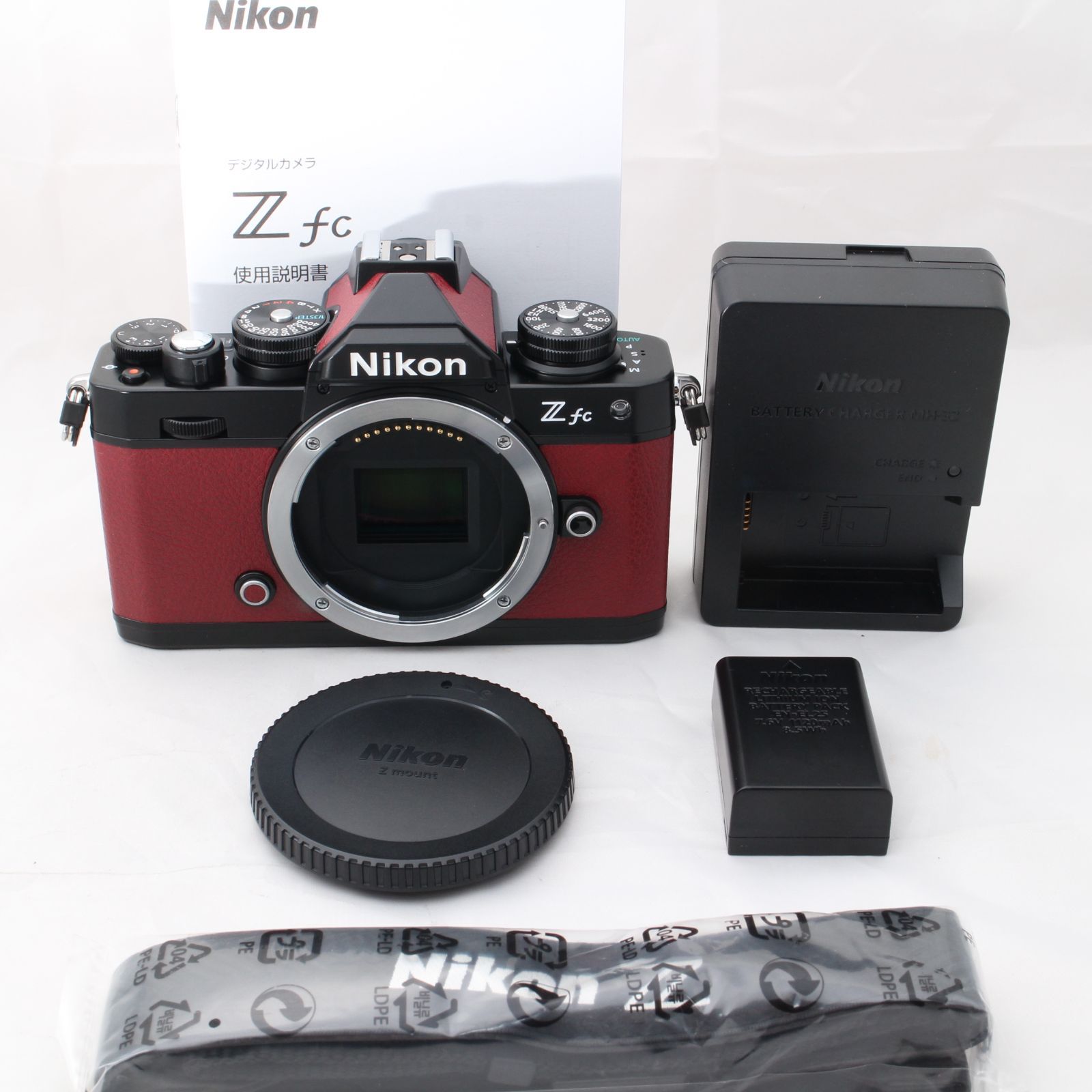 プレミアムエクステリア クリムゾンレッド ショット数177 Nikon ミラーレス一眼 Z fc ボディ ブラック Zfc ニコン 4134