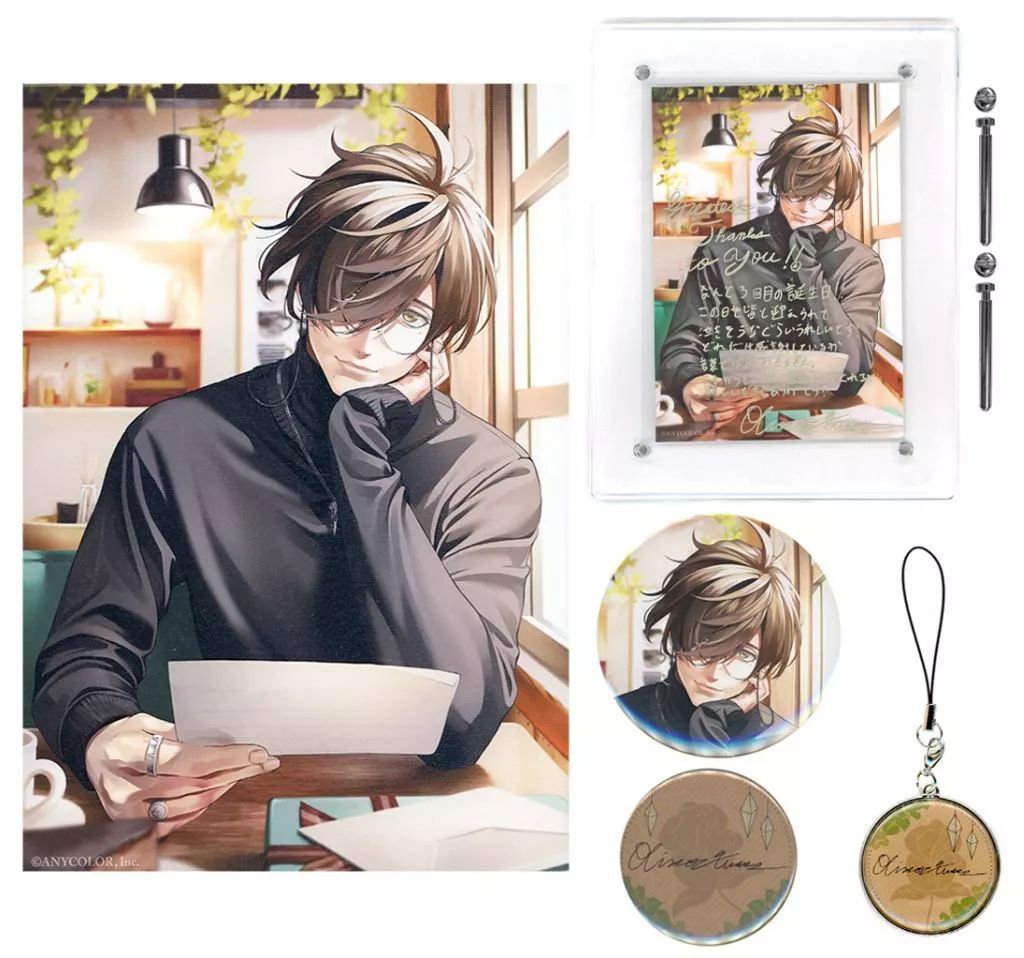 オリバーエバンス グッズ まとめ売り【にじさんじ】 中古】グッズセット オリバー・エバンス 誕生日グッズセット