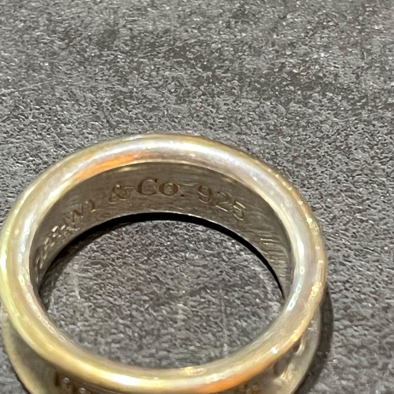 Tiffany & Co. 1837リング シルバー　10号 ティファニー 1837™ リング シルバー（ナロー） | Tiffany & Co.