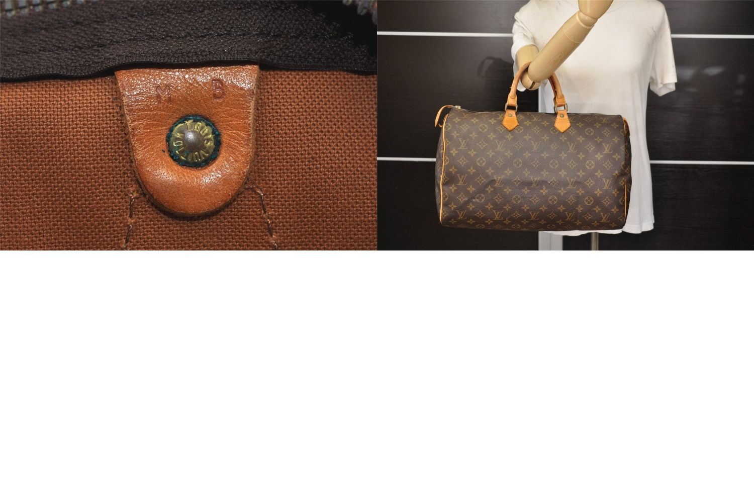 LOUIS VUITTON ルイヴィトン モノグラム スピーディ 40 ハンド