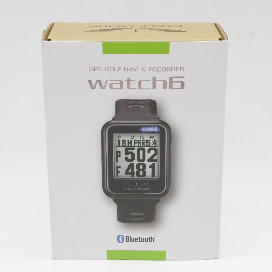 新品】EAGLE VISION watch 6 EV-236 ブラック GPSゴルフナビ イーグル 