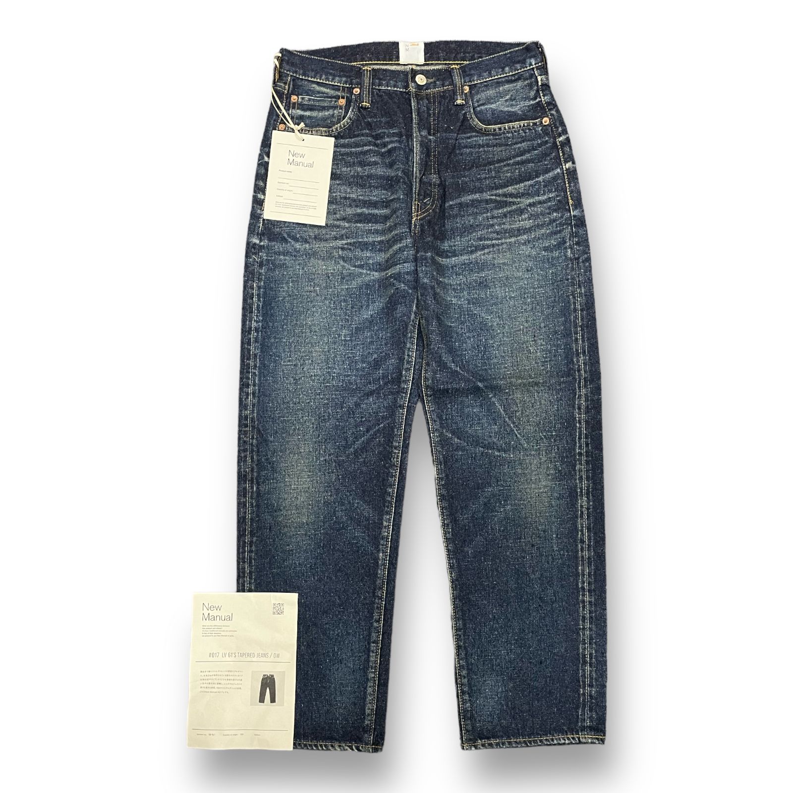 new manual #017 LV 61's TAPERED JEANS 34