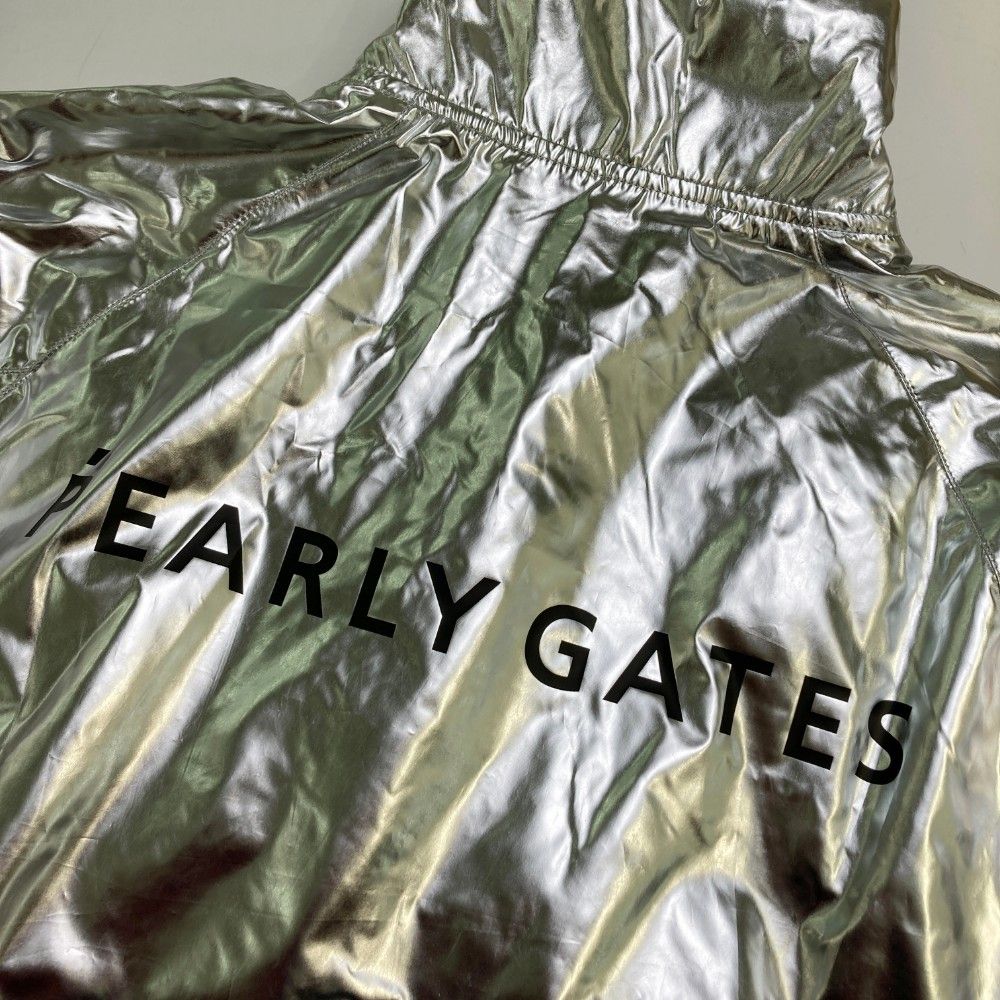 PEARLY GATES シルバー ジャンパー サイズ4 パーリーゲイツ ジャケット
