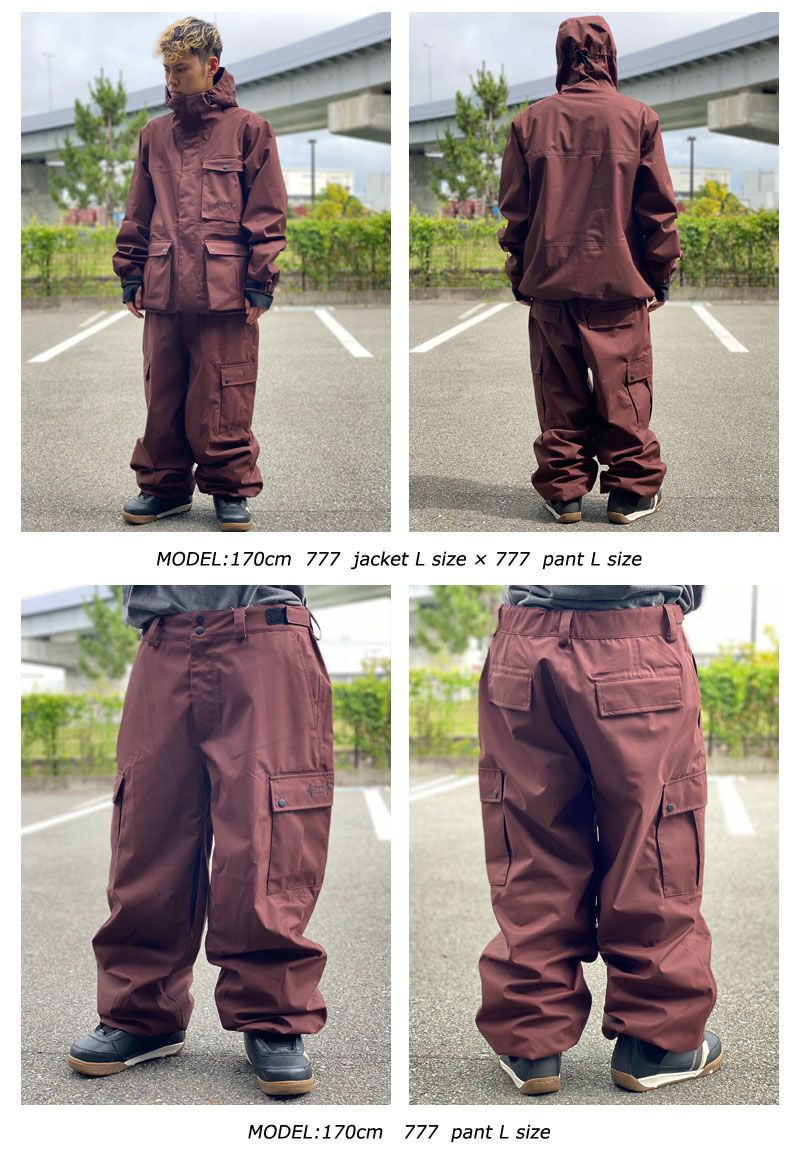 23-24 NOMADIK/ノマディック 777 pant メンズ レディース 防水パンツ スノーボードウェア スノーウェアー 2024 型落ち -  メルカリ