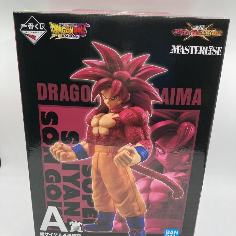 【中古】未開封)A賞 超サイヤ人4孫悟空 MASTERLISE ｢一番くじ ドラゴンボール VSオムニバスCROSS｣[18][240018382685] 中古】未開封)A賞 超サイヤ人4孫悟空 MASTERLISE ｢一番くじ