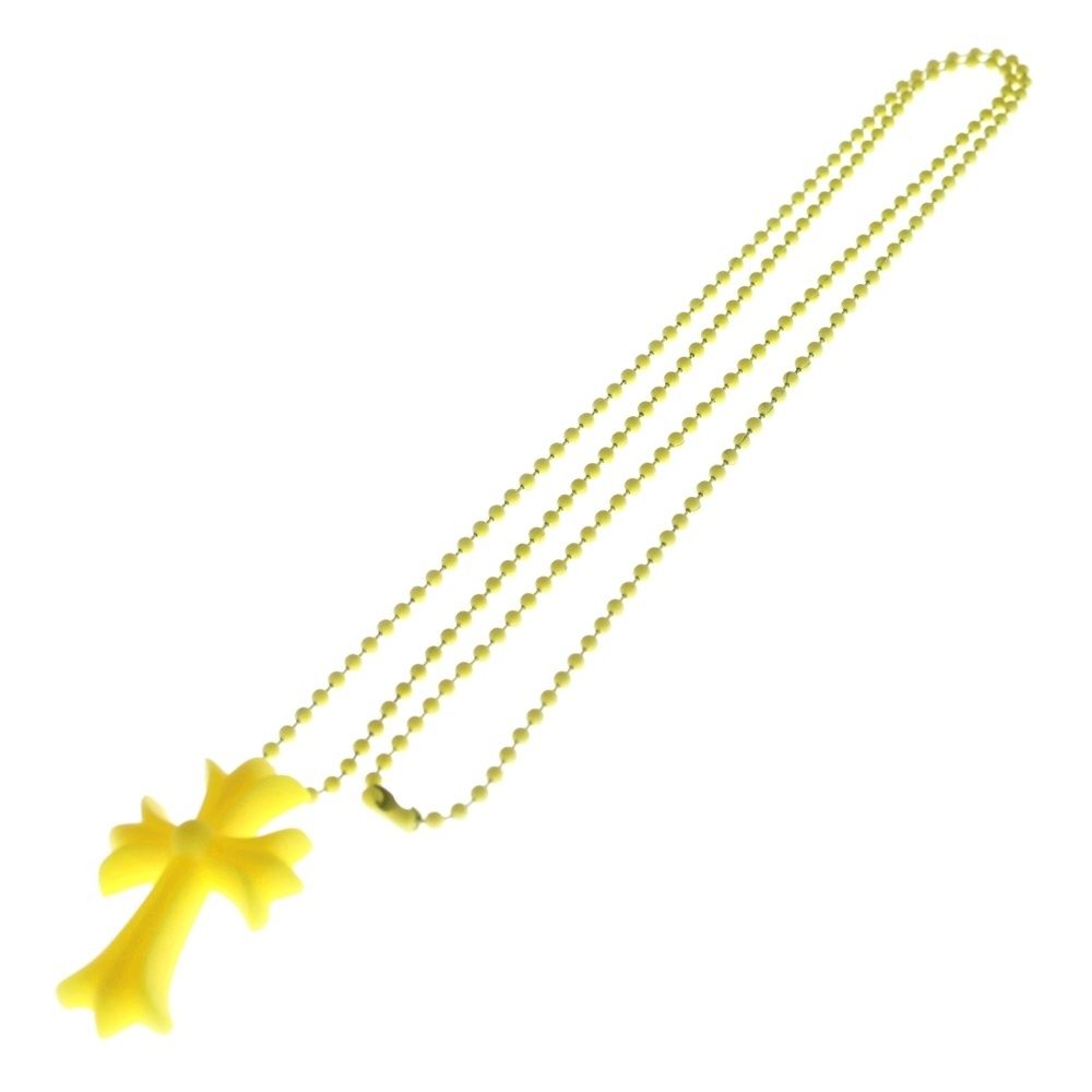 CHROME HEARTS クロムハーツ RUBBER CH CRS SML スモールCHクロス ラバーネックレス シリコン BCA 306