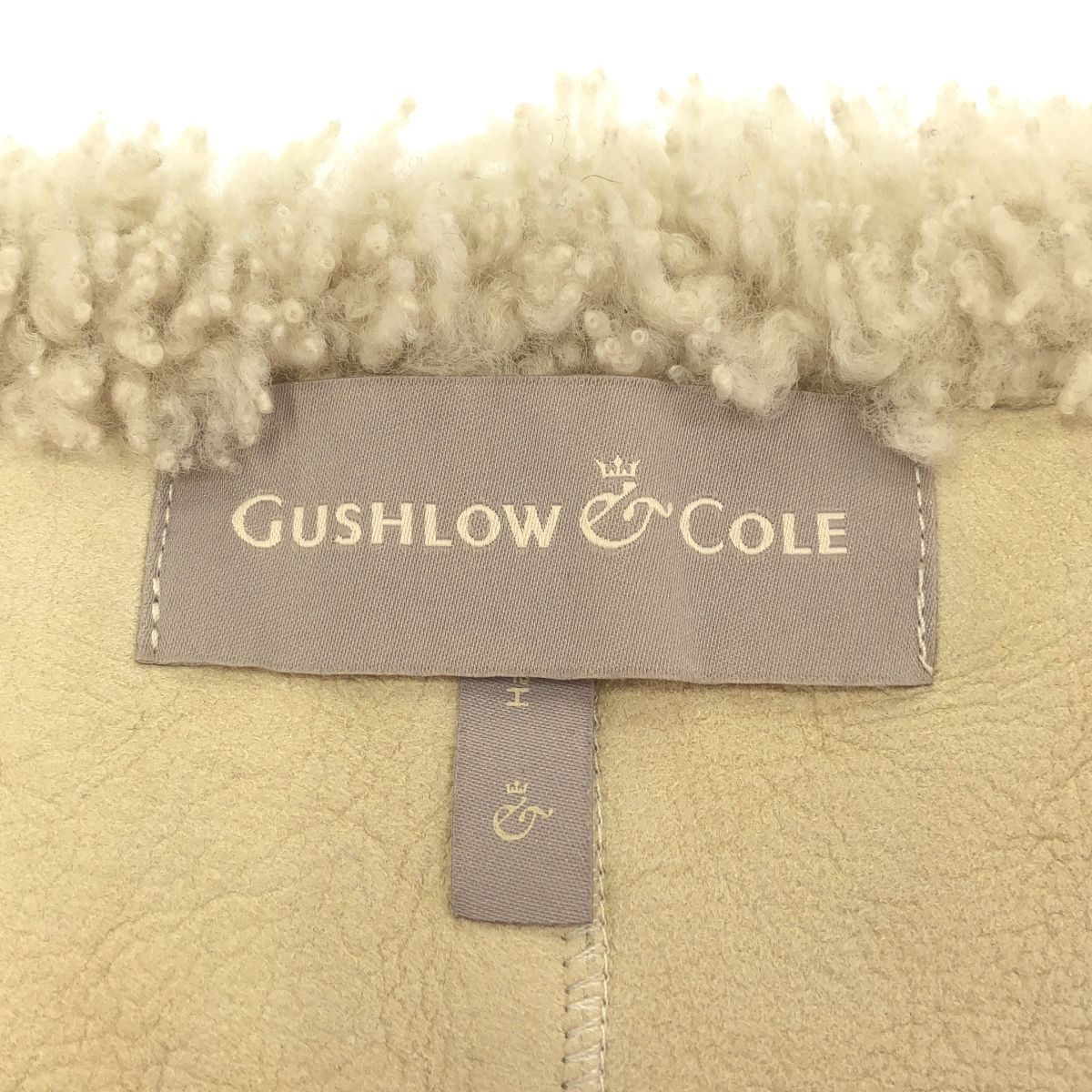 GUSHLOW&COLE ガシュロウ＆コール ムートンファーストール