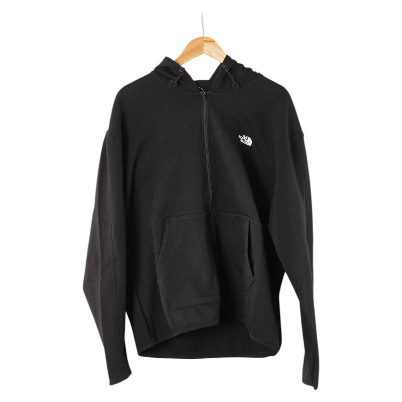 ザ ノースフェイス ジップアップパーカー サイズ L ブラック コットン ポリエステル メンズ THE NORTH FACE 1-0210612