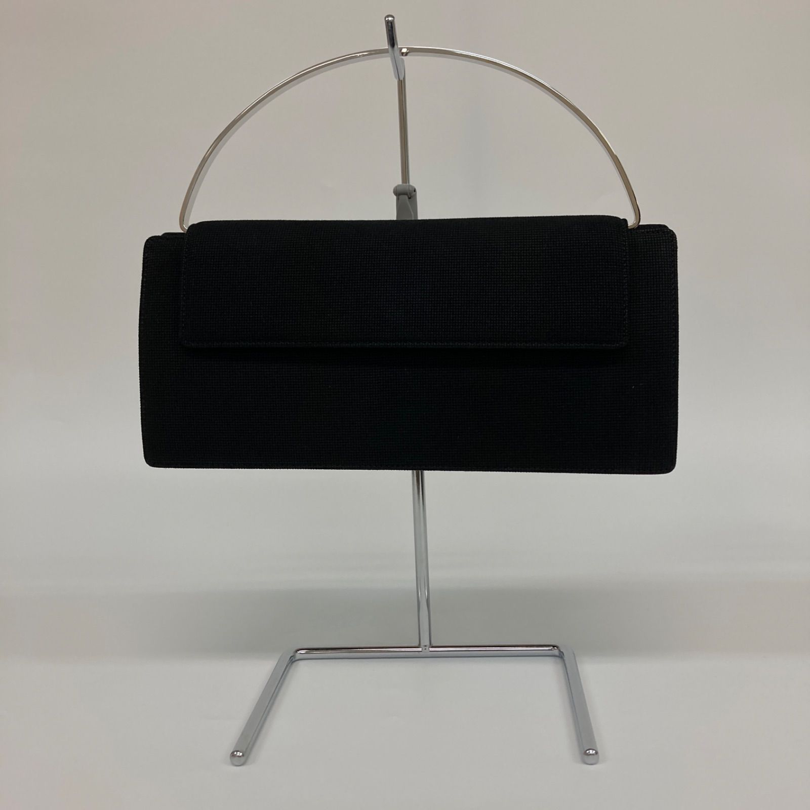 新品】銀座カネマツ カバン ハンドバッグ フォーマル ブラック 