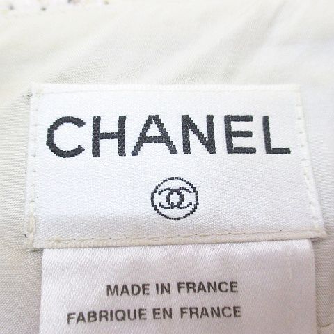 シャネル CHANEL 01P P23727V14151 M2434 膝丈 台形スカート