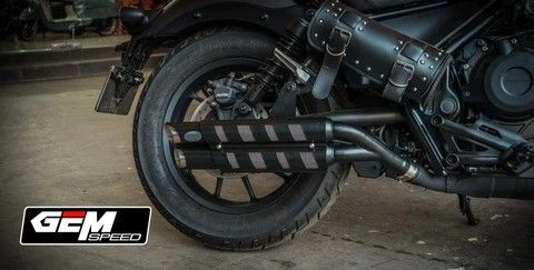 GEM SPEED レブル 300 500 1100 スリップオンマフラー CLASSIC RENZO