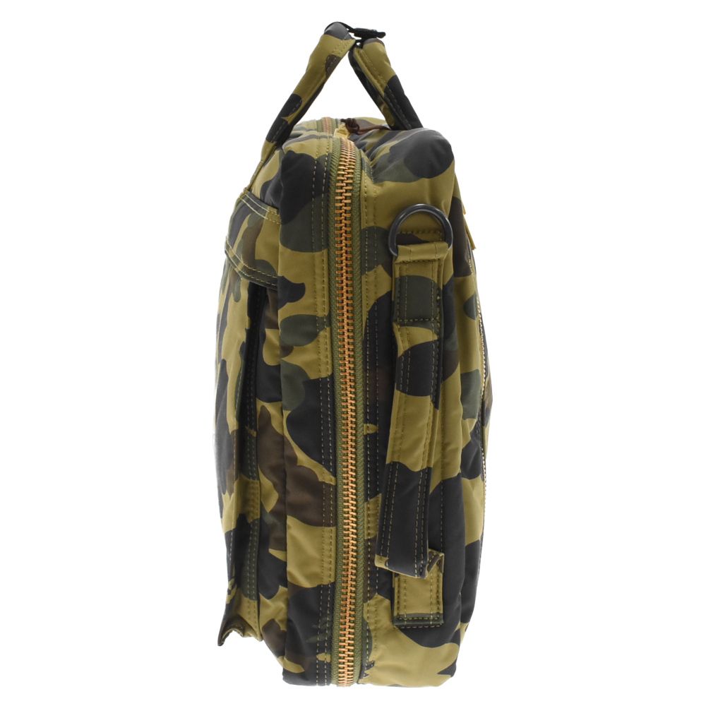 A BATHING APE (アベイシングエイプ) ×PORTER 1st CAMO 3WAY BRIEFCASE