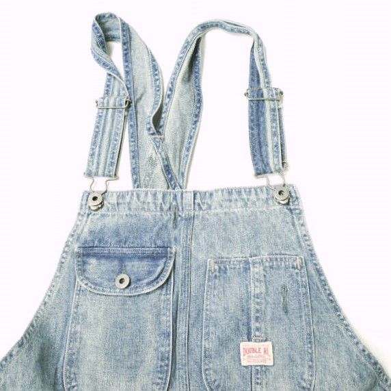 RRL ダブルアールエル WESTCOTT REPAIRED DENIM OVERALLS リペア加工