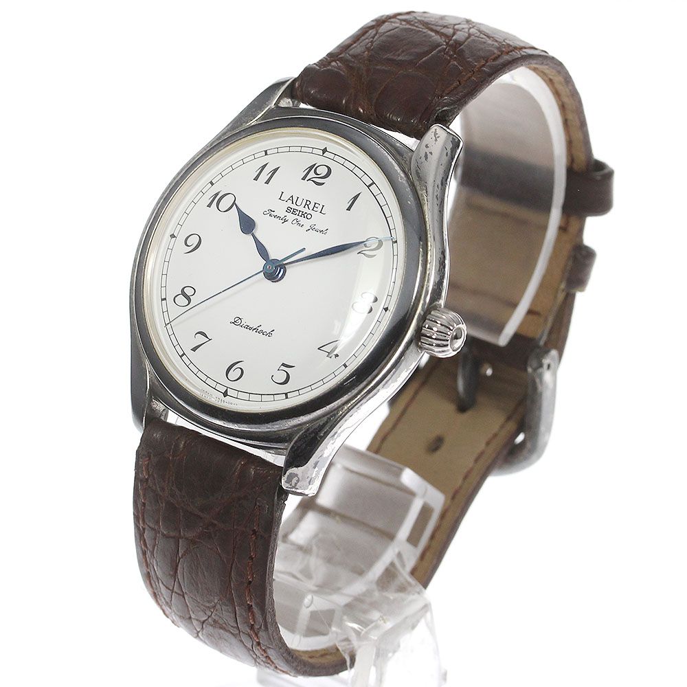 セイコー SEIKO 4S24-0040 ローレル 琺瑯文字盤 ヴィンテージ 手巻き セイコー SEIKO 4S24-0040 ローレル 琺瑯文字盤 ヴィンテージ 手巻き