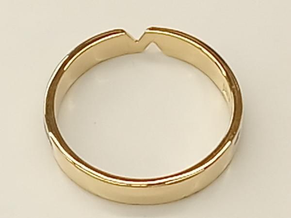 NINA RICCI K18／Pt900 ニナリッチ イエローゴールド プラチナ ＃14