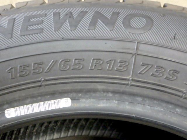 J192 約8.5部山 ◆BS NEWNO◆155 65R13◆4本 MERCADOAVALIA_COM_BR