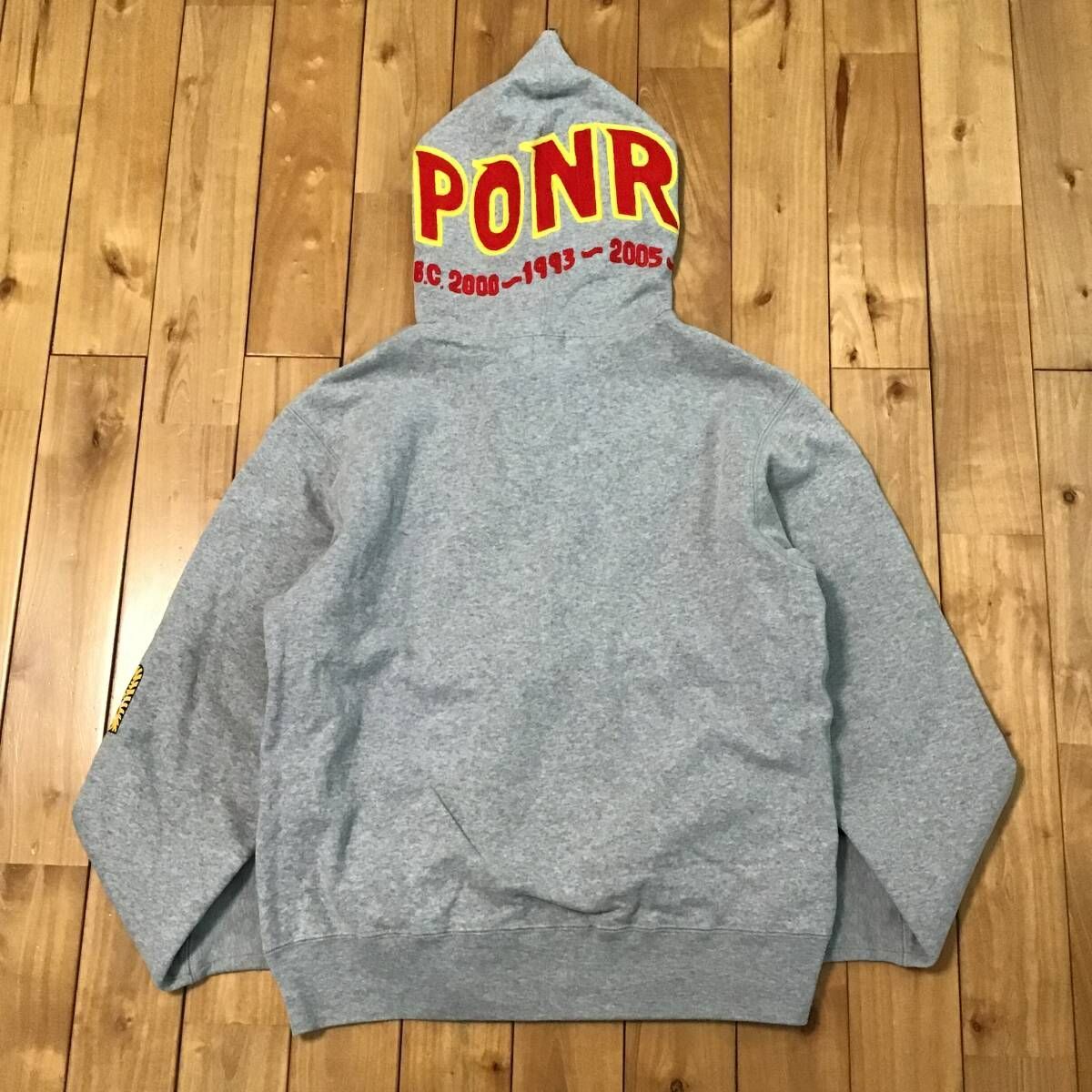 2005年 2nd シャーク パーカー Sサイズ shark full zip hoodie a