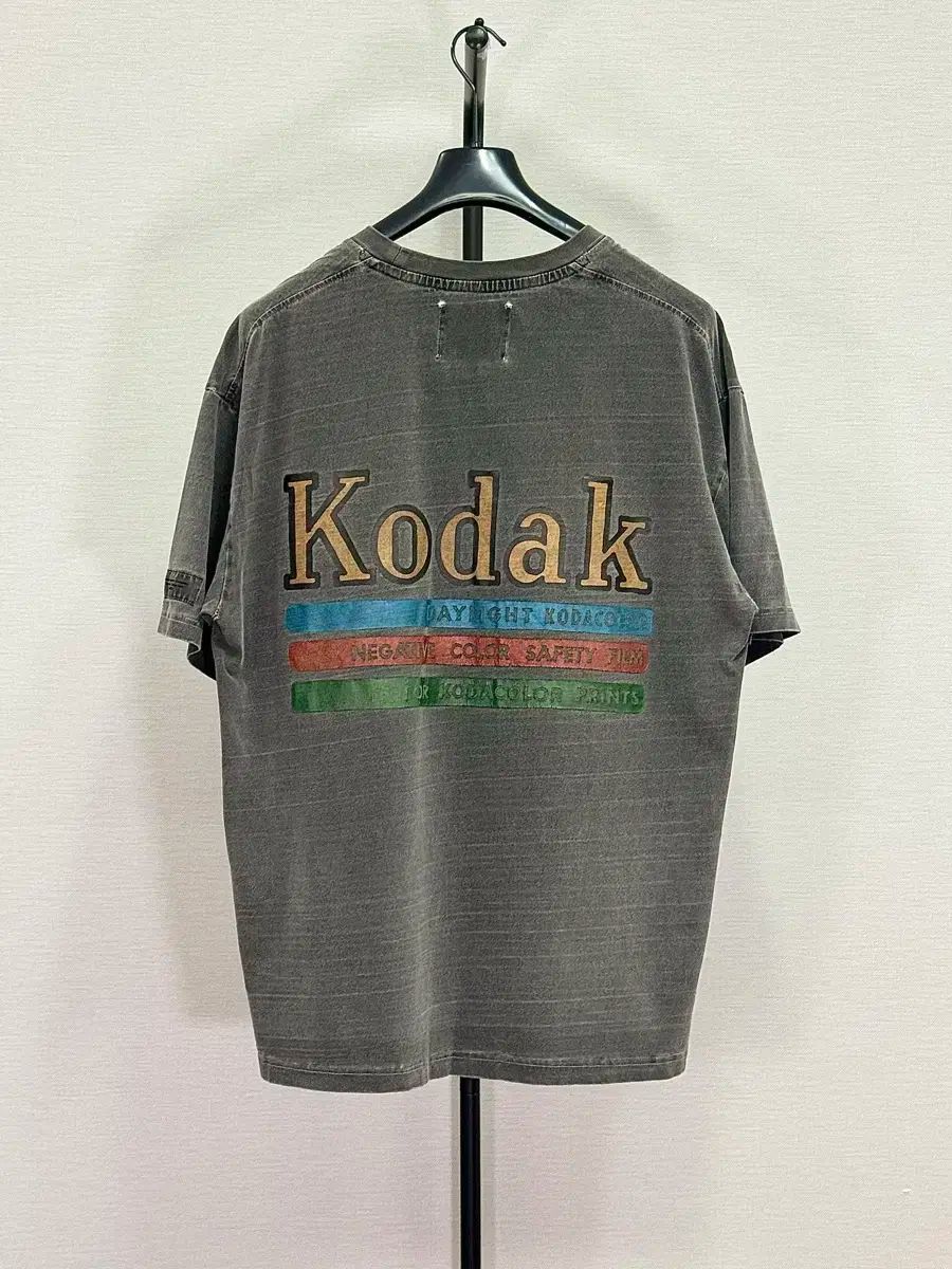 KODAK(コダック) ビッグロゴ PIGMENT(ピグメント) オーバーサイズ 半袖Tシャツ